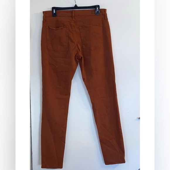 AG Adriano Goldschmied Pants Womens Sz 31 FARRAH Ankle Cocoa Cinnamon Silky Soft - Picture 2 of 10